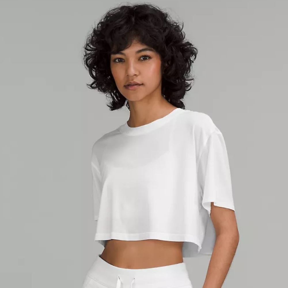 Lululemon All Yours Cropped T-Shirt